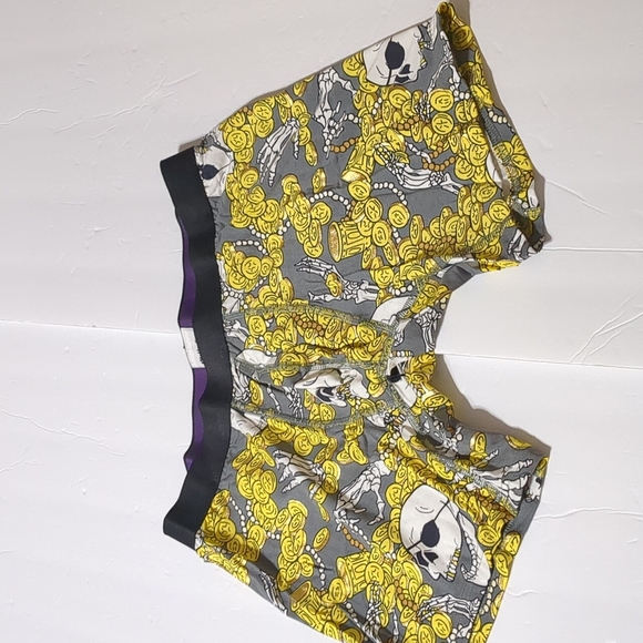 MeUndies Skull Gold Coin Treasure Boxer Briefs Underwear Mens Size Medium - Picture 1 of 7